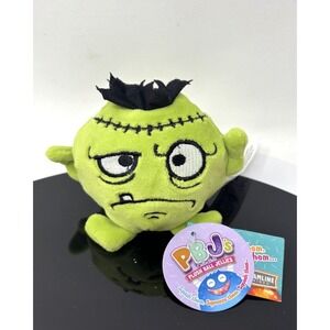 ORB PBJ's Frankenstein Monster Plush Ball Jellies Squeeze Toy NWT Green
